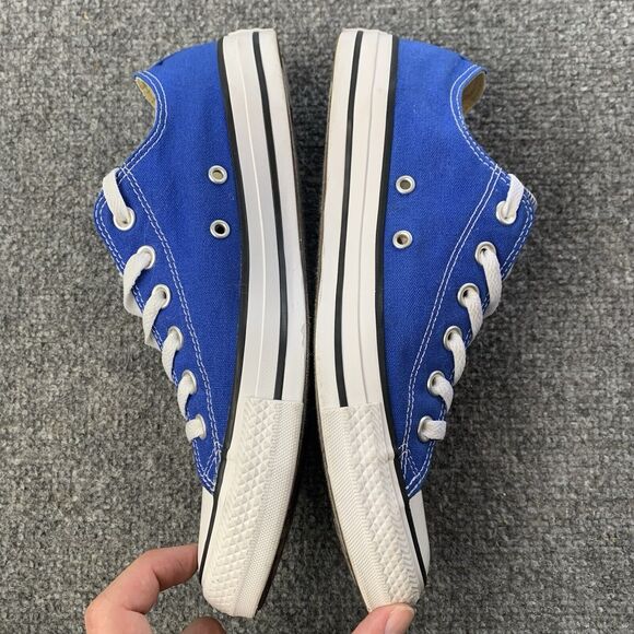 Converse All Stars Low Top Blue Canvas Shoes Size Men's Size 8 / Women's Size 10 - Picture 6 of 11